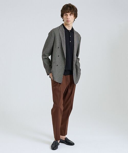 DESIGNWORKS / デザインワークス スラックス・ドレスパンツ | テンセルリネン ワイドテーパード イージーパンツ / ストレッチ / 手洗い可能 | 詳細13