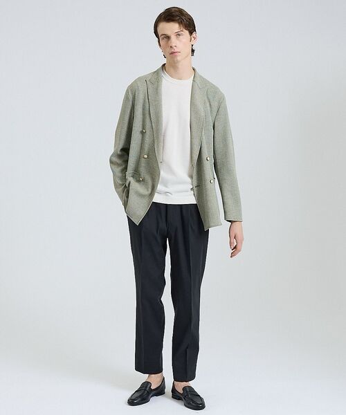 DESIGNWORKS / デザインワークス スラックス・ドレスパンツ | テンセルリネン ワイドテーパード イージーパンツ / ストレッチ / 手洗い可能 | 詳細25