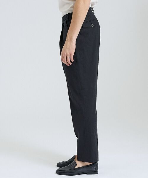 DESIGNWORKS / デザインワークス スラックス・ドレスパンツ | テンセルリネン ワイドテーパード イージーパンツ / ストレッチ / 手洗い可能 | 詳細16