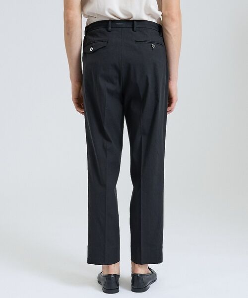 DESIGNWORKS / デザインワークス スラックス・ドレスパンツ | テンセルリネン ワイドテーパード イージーパンツ / ストレッチ / 手洗い可能 | 詳細17