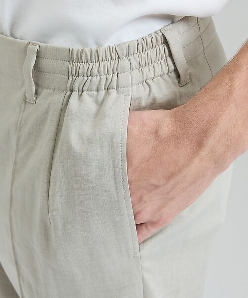 DESIGNWORKS / デザインワークス スラックス・ドレスパンツ | 【SOLOTEX®】ピンタックイージーパンツ【予約】 | 詳細14