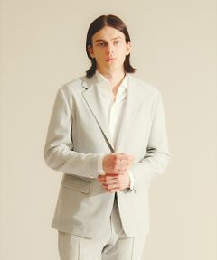 DESIGNWORKS / デザインワークス テーラードジャケット | 【セットアップ対応】リネンライクジャケット / 速乾性 / 防シワ性 / 形態安