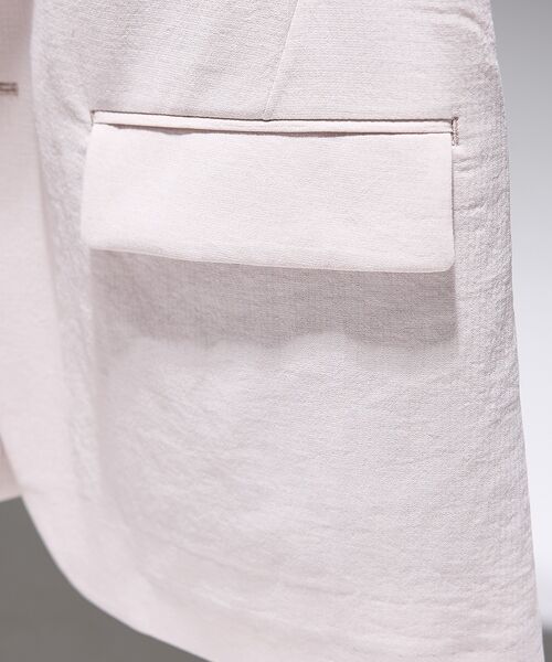 DESIGNWORKS / デザインワークス テーラードジャケット | 【セットアップ対応】リネンライクジャケット / 速乾性 / 防シワ性 / 形態安 | 詳細5