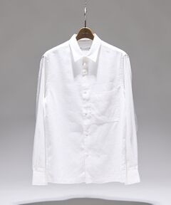 DESIGNWORKS / デザインワークス シャツ・ブラウス | 【Herdmans Linen】レギュラーカラー リネンシャツ