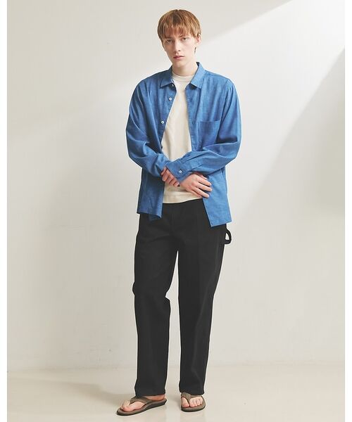 DESIGNWORKS / デザインワークス シャツ・ブラウス | 【Herdmans Linen】レギュラーカラー リネンシャツ | 詳細8