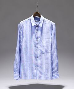 DESIGNWORKS / デザインワークス シャツ・ブラウス | レギュラーカラー リネンストライプシャツ
