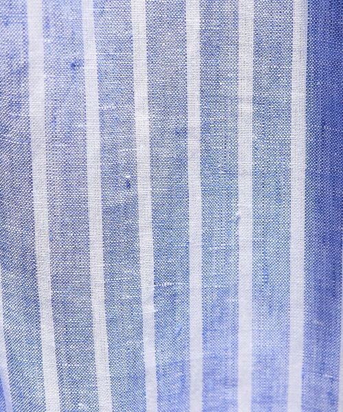 DESIGNWORKS / デザインワークス シャツ・ブラウス | レギュラーカラー リネンストライプシャツ | 詳細9
