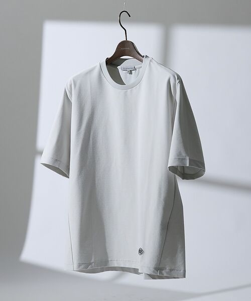 DESIGNWORKS / デザインワークス Tシャツ | 【接触冷感 / COVEROSS(R) 】ピポット付ハンマースリーブ Tシャツ | 詳細5