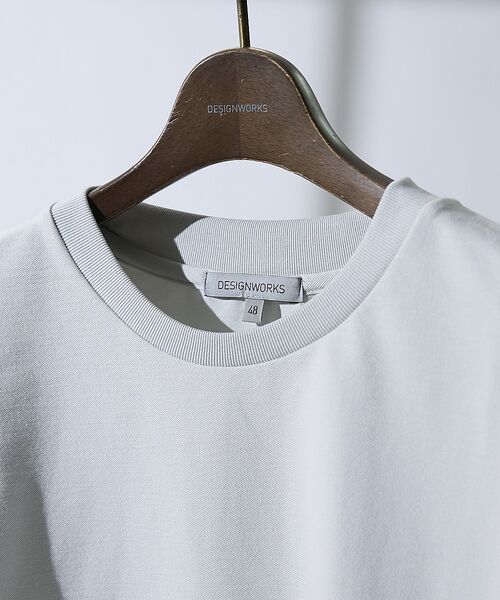DESIGNWORKS / デザインワークス Tシャツ | 【接触冷感 / COVEROSS(R) 】ピポット付ハンマースリーブ Tシャツ | 詳細7