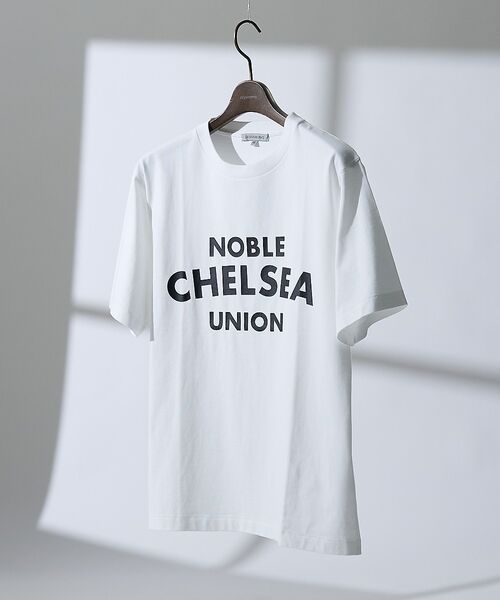 DESIGNWORKS / デザインワークス Tシャツ | ロゴプリント クルーネック Tシャツ -NOBLECHELSEAUNION- | 詳細3