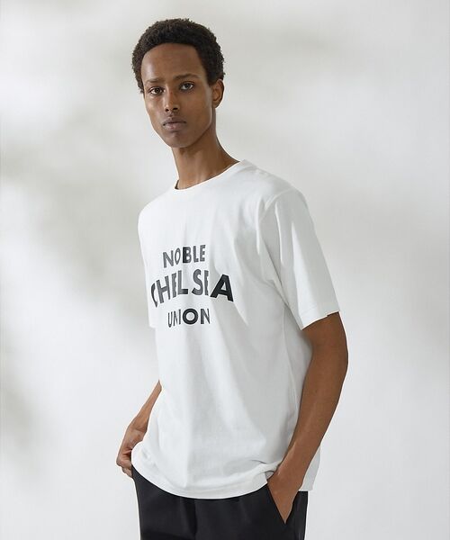 DESIGNWORKS / デザインワークス Tシャツ | ロゴプリント クルーネック Tシャツ -NOBLECHELSEAUNION- | 詳細6