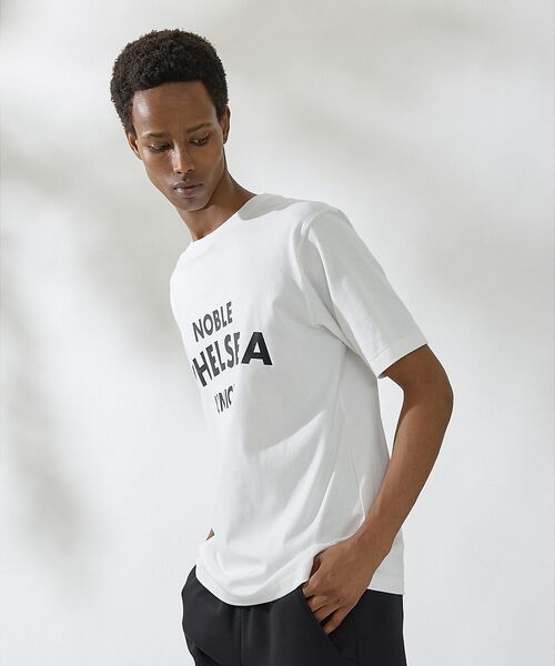 DESIGNWORKS / デザインワークス Tシャツ | ロゴプリント クルーネック Tシャツ -NOBLECHELSEAUNION- | 詳細7