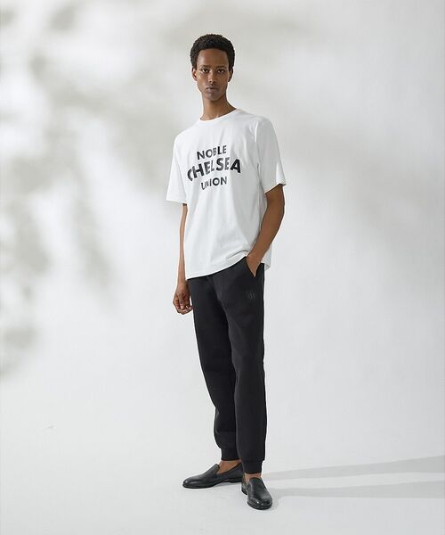 DESIGNWORKS / デザインワークス Tシャツ | ロゴプリント クルーネック Tシャツ -NOBLECHELSEAUNION- | 詳細8