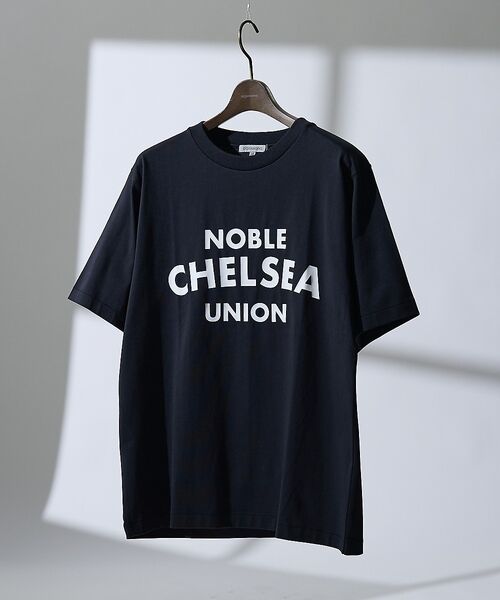 DESIGNWORKS / デザインワークス Tシャツ | ロゴプリント クルーネック Tシャツ -NOBLECHELSEAUNION- | 詳細3