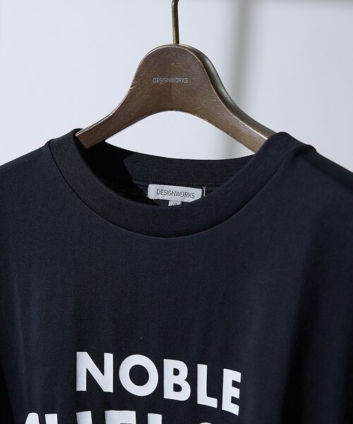 DESIGNWORKS / デザインワークス Tシャツ | ロゴプリント クルーネック Tシャツ -NOBLECHELSEAUNION- | 詳細5