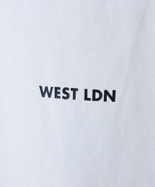 DESIGNWORKS / デザインワークス Tシャツ | ロゴプリント クルーネック Tシャツ -WEST LDN- | 詳細2