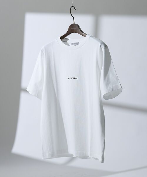 DESIGNWORKS / デザインワークス Tシャツ | ロゴプリント クルーネック Tシャツ -WEST LDN- | 詳細3