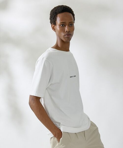 DESIGNWORKS / デザインワークス Tシャツ | ロゴプリント クルーネック Tシャツ -WEST LDN- | 詳細4