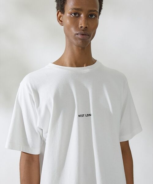 DESIGNWORKS / デザインワークス Tシャツ | ロゴプリント クルーネック Tシャツ -WEST LDN- | 詳細6