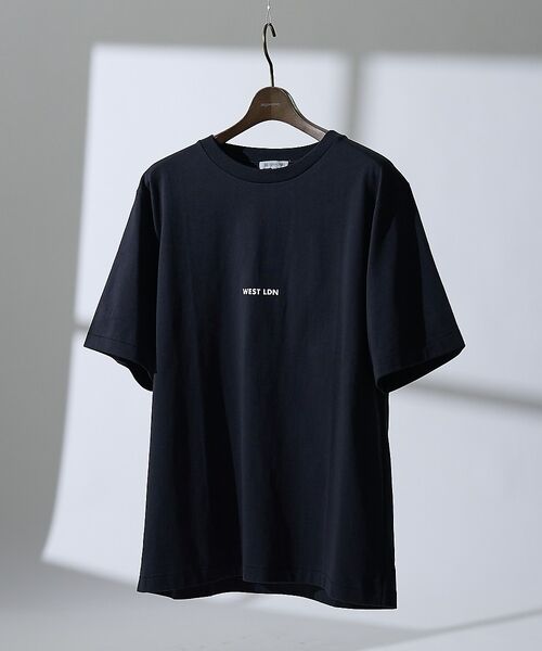 DESIGNWORKS / デザインワークス Tシャツ | ロゴプリント クルーネック Tシャツ -WEST LDN- | 詳細3