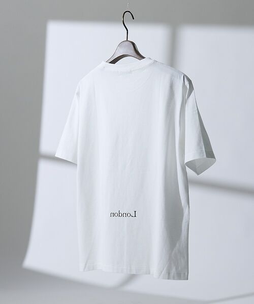 DESIGNWORKS / デザインワークス Tシャツ | ロゴプリント クルーネック Tシャツ -City Of Rain- | 詳細2