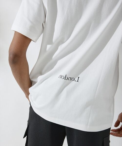 DESIGNWORKS / デザインワークス Tシャツ | ロゴプリント クルーネック Tシャツ -City Of Rain- | 詳細6