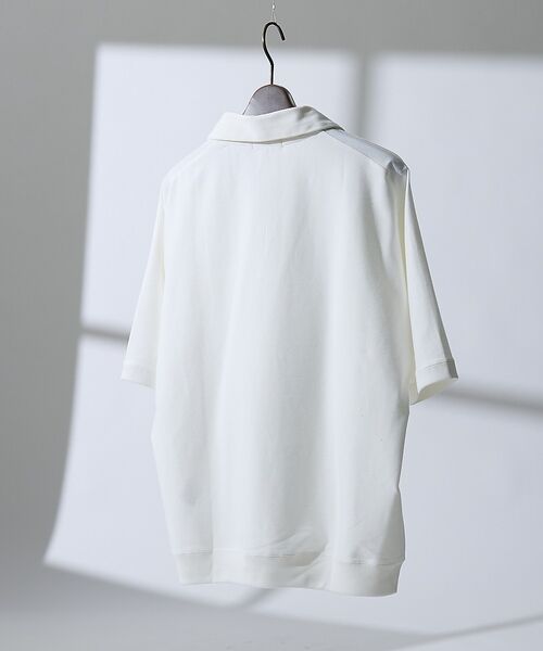 DESIGNWORKS / デザインワークス ポロシャツ | 【接触冷感 / COVEROSS(R) 】スキッパーポロシャツ / セットアップ | 詳細2