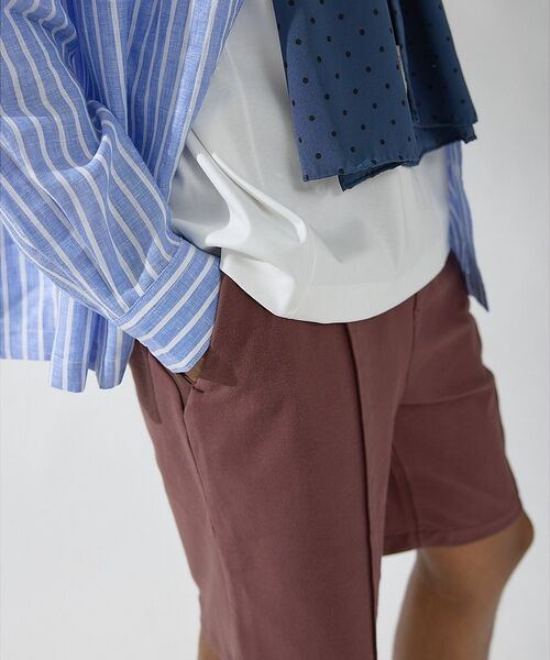 DESIGNWORKS / デザインワークス ショート・ハーフ・半端丈パンツ | 【接触冷感 / COVEROSS(R) 】ミリタリーピンタックショーツ / セッ | 詳細23