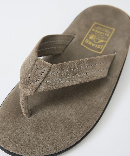 DESIGNWORKS / デザインワークス サンダル | 【ISLAND SLIPPER / アイランドスリッパ】スエードレザー トングサ | 詳細11