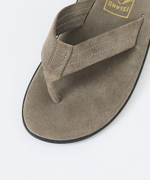 DESIGNWORKS / デザインワークス サンダル | 【ISLAND SLIPPER / アイランドスリッパ】スエードレザー トングサ | 詳細6