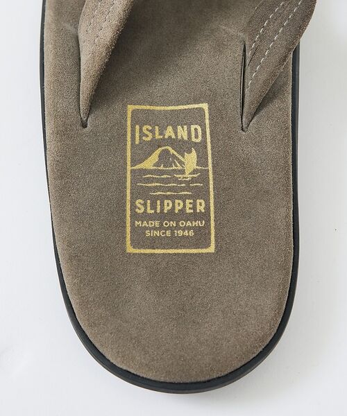 DESIGNWORKS / デザインワークス サンダル | 【ISLAND SLIPPER / アイランドスリッパ】スエードレザー トングサ | 詳細7