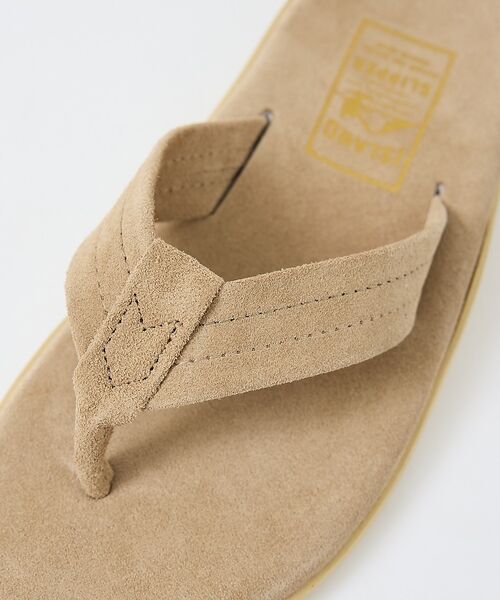 DESIGNWORKS / デザインワークス サンダル | 【ISLAND SLIPPER / アイランドスリッパ】スエードレザー トングサ | 詳細11