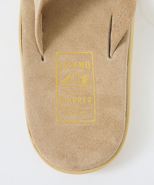 DESIGNWORKS / デザインワークス サンダル | 【ISLAND SLIPPER / アイランドスリッパ】スエードレザー トングサ | 詳細7