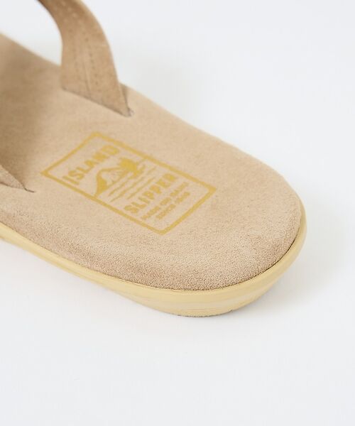 DESIGNWORKS / デザインワークス サンダル | 【ISLAND SLIPPER / アイランドスリッパ】スエードレザー トングサ | 詳細8