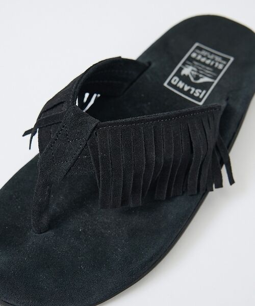 DESIGNWORKS / デザインワークス サンダル | 【ISLAND SLIPPER / アイランドスリッパ】別注フリンジ トングサン | 詳細11
