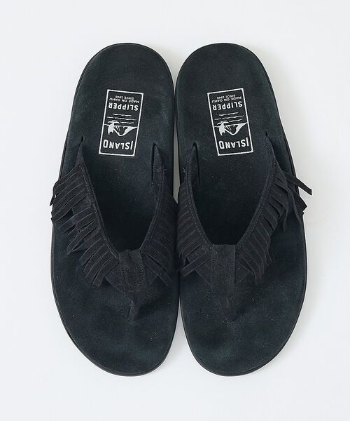 DESIGNWORKS / デザインワークス サンダル | 【ISLAND SLIPPER / アイランドスリッパ】別注フリンジ トングサン | 詳細5