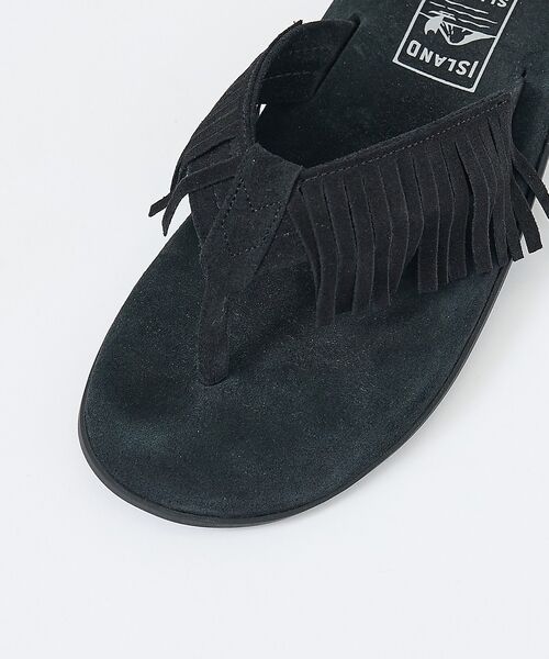 DESIGNWORKS / デザインワークス サンダル | 【ISLAND SLIPPER / アイランドスリッパ】別注フリンジ トングサン | 詳細6