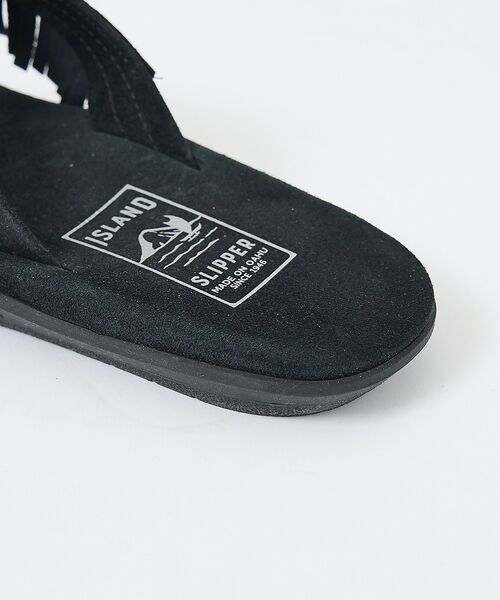 DESIGNWORKS / デザインワークス サンダル | 【ISLAND SLIPPER / アイランドスリッパ】別注フリンジ トングサン | 詳細7