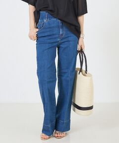 DESIGNWORKS / デザインワークス デニムパンツ | ハイウエストフレアストレッチデニム