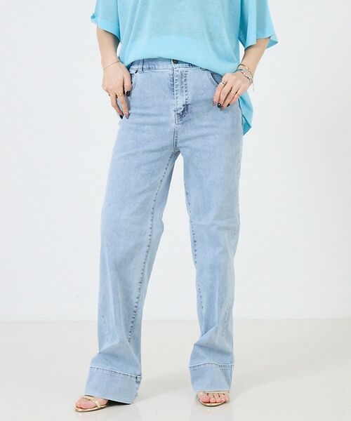 DESIGNWORKS / デザインワークス デニムパンツ | ハイウエストフレアストレッチデニム | 詳細2