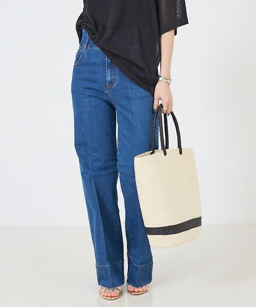 DESIGNWORKS / デザインワークス デニムパンツ | ハイウエストフレアストレッチデニム | 詳細3