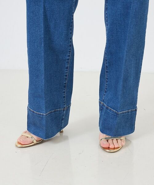 DESIGNWORKS / デザインワークス デニムパンツ | ハイウエストフレアストレッチデニム | 詳細12
