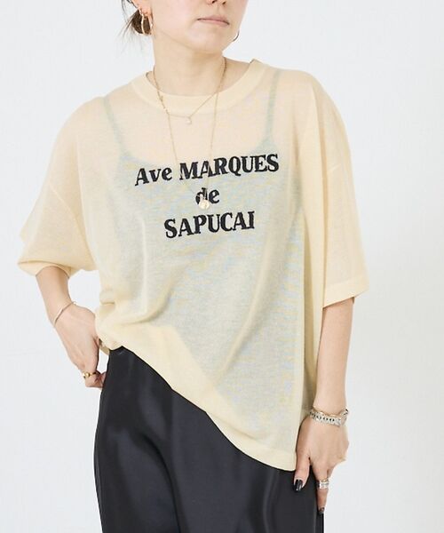 DESIGNWORKS / デザインワークス Tシャツ | シアークールロゴニット | 詳細1