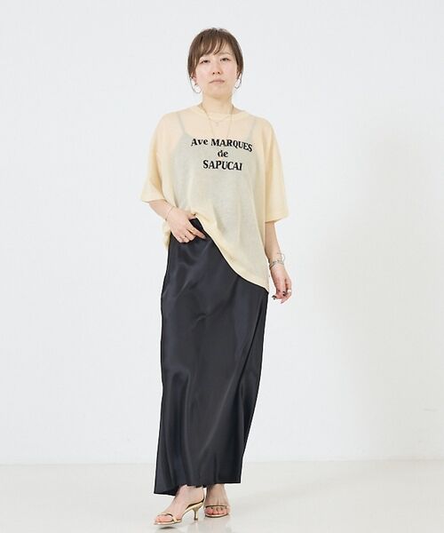 DESIGNWORKS / デザインワークス Tシャツ | シアークールロゴニット | 詳細10