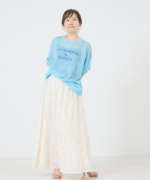 DESIGNWORKS / デザインワークス Tシャツ | シアークールロゴニット | 詳細11