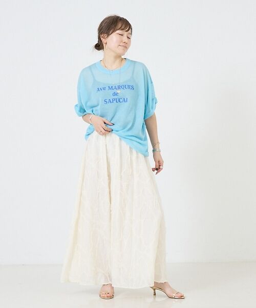 DESIGNWORKS / デザインワークス Tシャツ | シアークールロゴニット | 詳細12