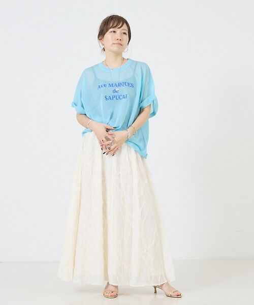 DESIGNWORKS / デザインワークス Tシャツ | シアークールロゴニット | 詳細13