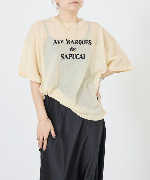 DESIGNWORKS / デザインワークス Tシャツ | シアークールロゴニット | 詳細2