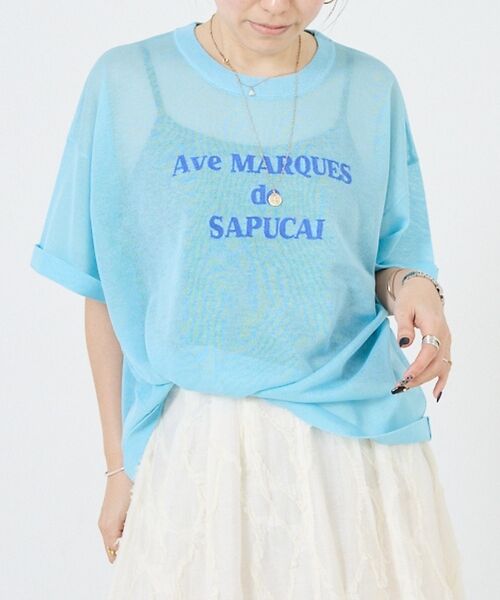 DESIGNWORKS / デザインワークス Tシャツ | シアークールロゴニット | 詳細4