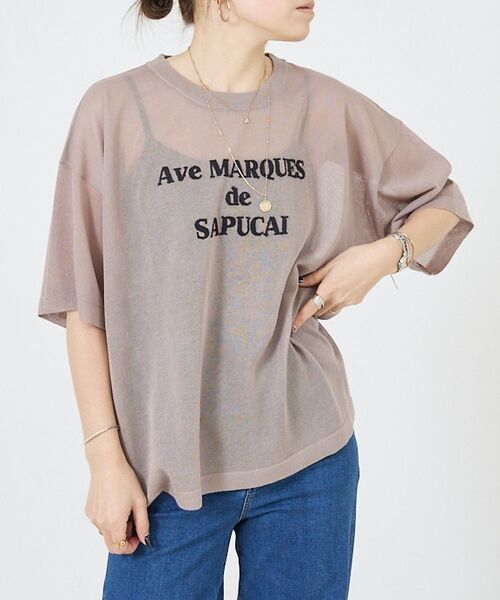 DESIGNWORKS / デザインワークス Tシャツ | シアークールロゴニット | 詳細6